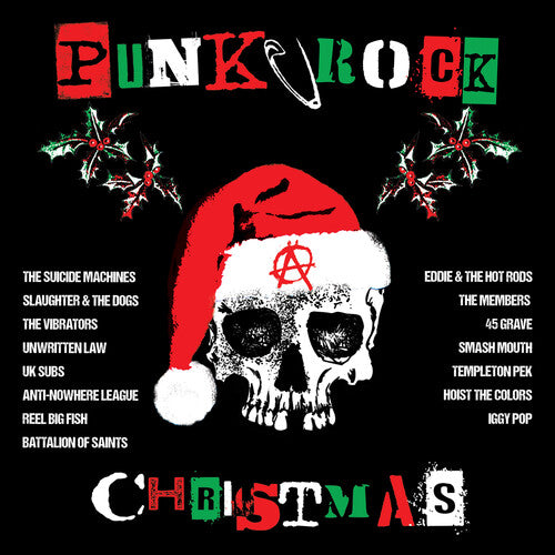 Various Artists - Punk Rock Christmas (Limited Edition) (Red, Green, & White Splatter Color Vinyl) - Joco Records