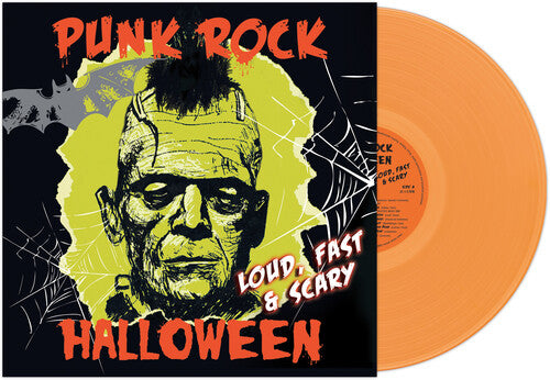 Various Artists - Punk Rock Halloween; Loud, Fast & Scary! (Limited Edition, Color Vinyl, Orange) - Joco Records