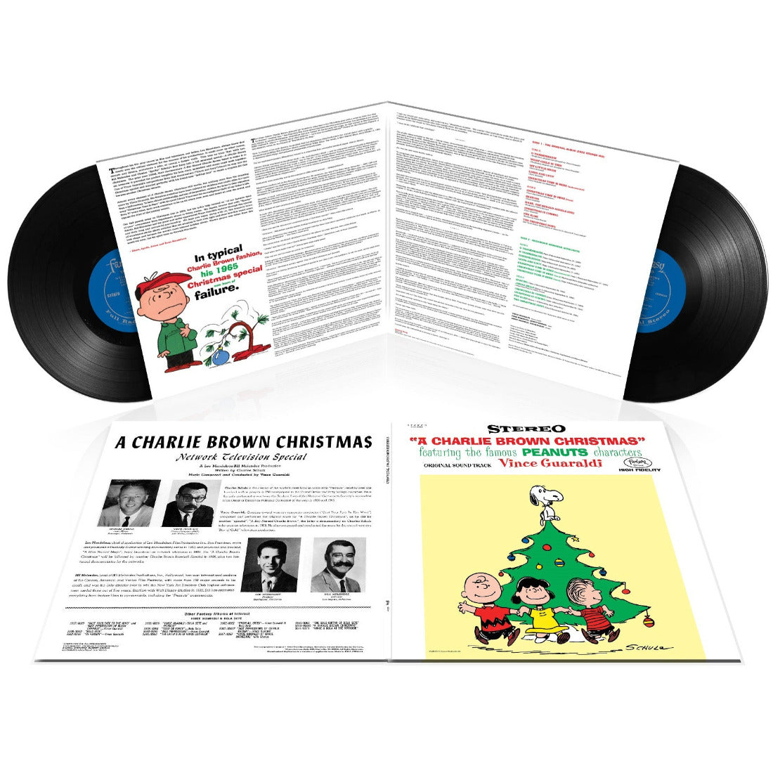 Vince Guaraldi Trio - A Charlie Brown Christmas (Deluxe Edition) (2 LP) - Joco Records