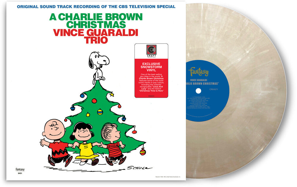 Vince Guaraldi Trio - Charlie Brown Christmas (Original Soundtrack) ("Snowstorm'' Color Vinyl) (Import) - Joco Records