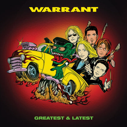 Warrant - Greatest & Latest (Limited Edition, Red & Black Splatter Color Vinyl) - Joco Records
