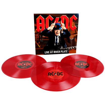 AC/DC - Live At River Plate (Limited Edition Import, Red Vinyl) (3 LP) - Joco Records