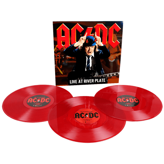 AC/DC - Live At River Plate (Limited Edition Import, Red Vinyl) (3 LP) - Joco Records