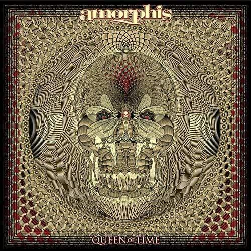 Amorphis - Queen Of Time (Clear W/Orange & Black Splatter) (2 LP) - Joco Records