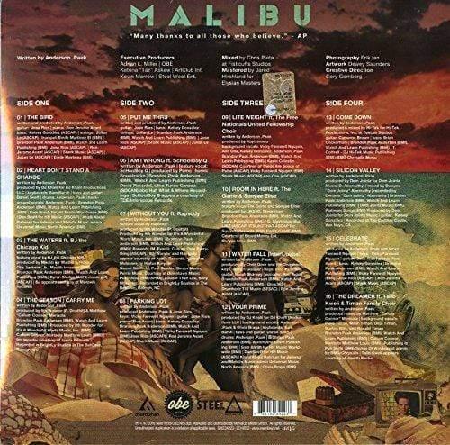 Anderson .Paak - Malibu (Includes Poster, Wide-spine Jacket, 180 Gram) (2 LP) - Joco Records