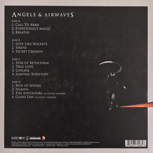 Angels & Airwaves - I-Empire (Limited Edition, Orange & Maroon Haze Color) (2 LP) - Joco Records
