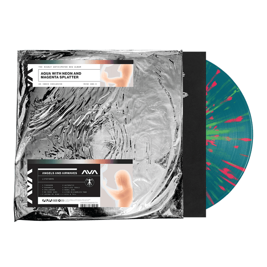 Angels & Airwaves - Lifeforms (Indie Exclusive, Aqua, Neon & Magenta Splatter Color) (LP) - Joco Records