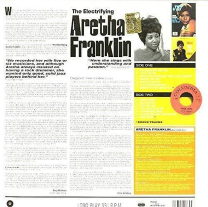 Aretha Franklin - The Electrifying Aretha Franklin (Limited Deluxe Import, Bonus Tracks, 180 Gram) (LP) - Joco Records