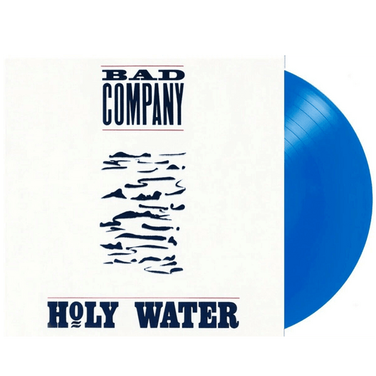 Bad Company - Holy Water (30th Anniversary Limited Edition, 180 Gram, Blue Vinyl) (LP) - Joco Records