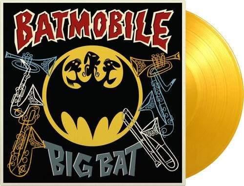 Batmobile - Big Bat: Their Classic Hits With Horns Added! (10-Inch Vinyl) (Limited Edition, Transparent Yellow Vinyl) - Joco Records