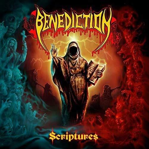 Benediction - Scriptures (Limited Edition, Red & Black Swirl Color Vinyl) (2 - Joco Records