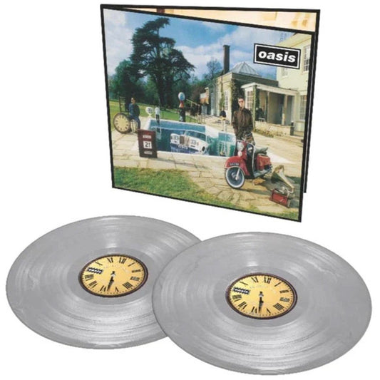Oasis - Be Here Now (20th Anniversary Edition) (Remastered, Silver Vinyl) (2 LP) - Joco Records