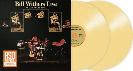 Bill Withers - Live At Carnegie Hall (RSD Essential, Custard Yellow Color Vinyl) (2 LP) - Joco Records