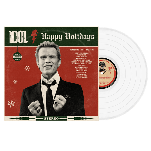 Billy Idol - Happy Holidays (Limited, Indie Exclusive, White Vinyl) (LP) - Joco Records