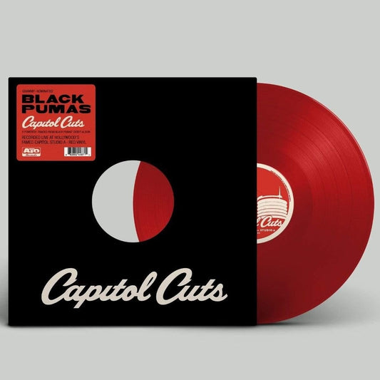 Black Pumas - Capitol Cuts - Live From Studio A (Limited Edition, Red Vinyl)(LP) - Joco Records
