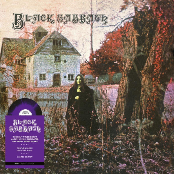Black Sabbath - Black Sabbath (Limited Edition, Color Vinyl, Purple & Black Splatter) (Import) - Joco Records