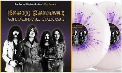 Black Sabbath - Sabotage In Concert (Limited Edition Import, Includes 10", Purple Translucent Vinyl) (2 LP) - Joco Records