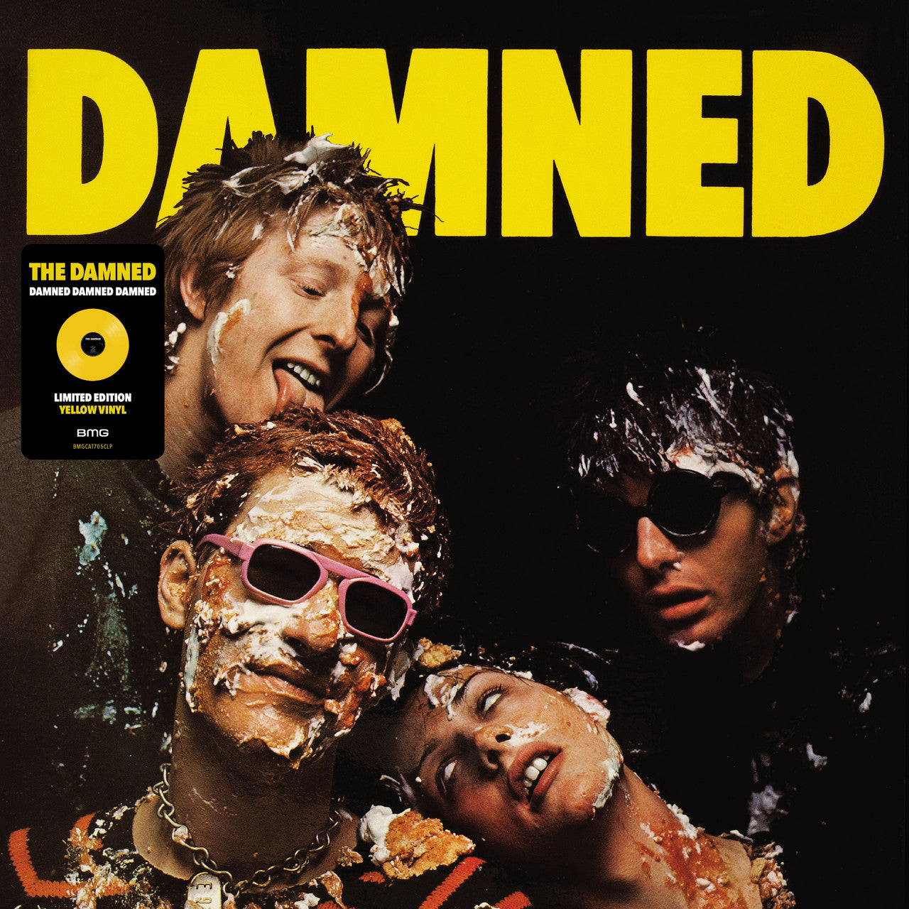 The Damned - Damned Damned Damned (Limited Edition, Yellow Vinyl) (LP) - Joco Records