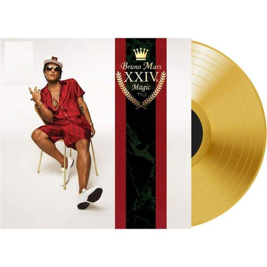 Bruno Mars - 24K Magic (Limited Edition Import, Gold Vinyl) (LP) - Joco Records
