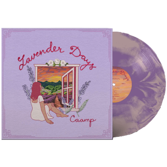 Caamp - Lavender Days (Limited Edition, Pink & Purple Galaxy Swirl Vinyl) (LP) - Joco Records