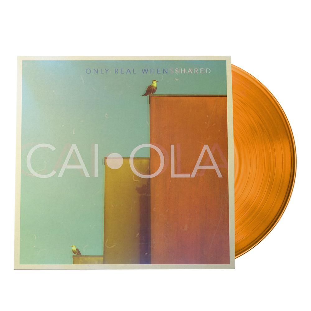 Caiola - Only Real When Shared (Translucent Orange Vinyl) - Joco Records