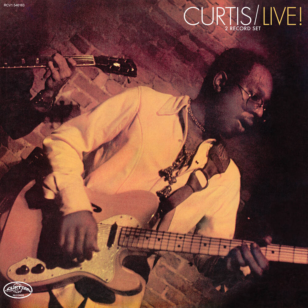 Curtis Mayfield - Curtis / Live! (syeor) (Burgundy/Fruit Punch Vinyl) - Joco Records