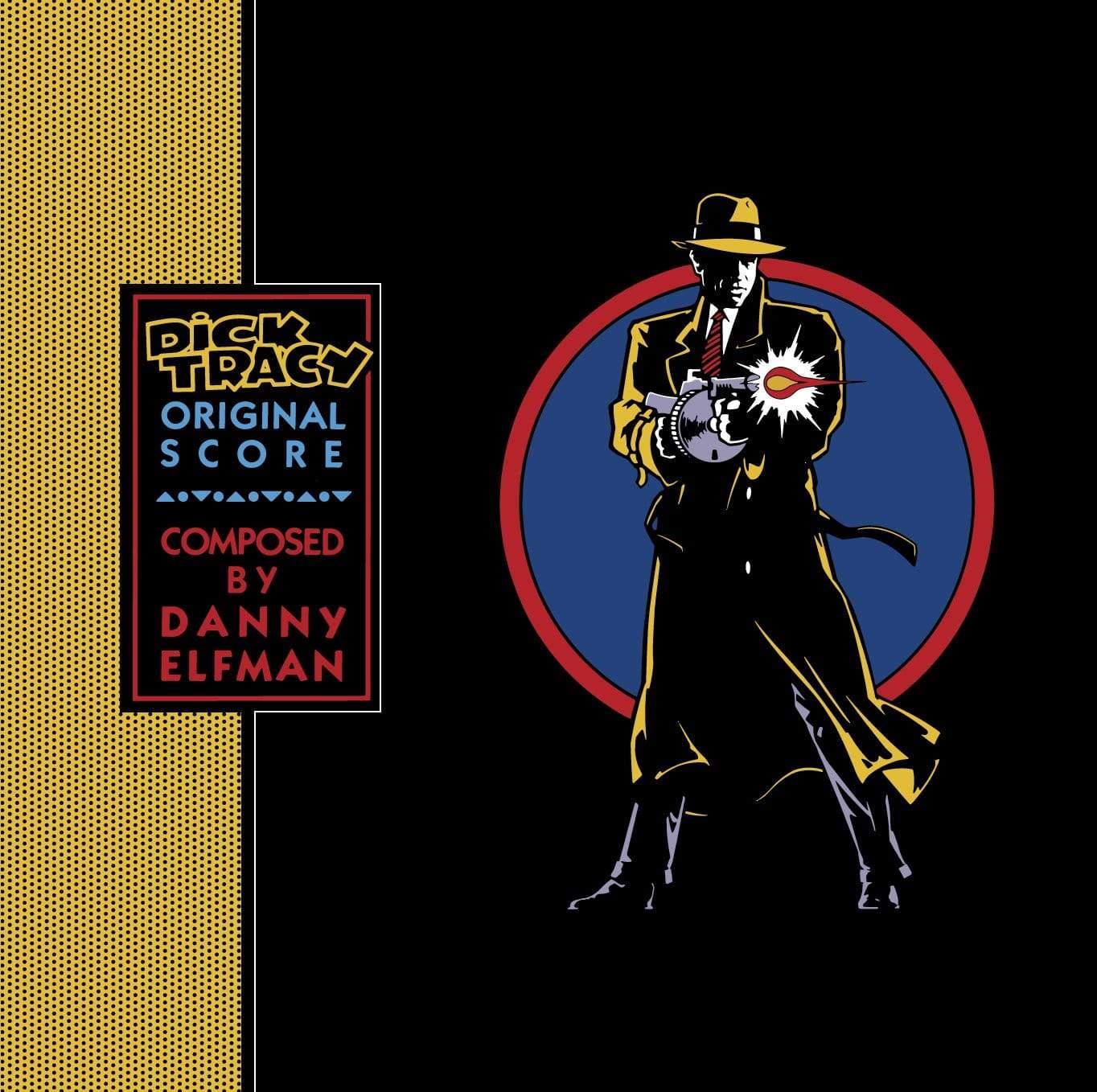 Danny Elfman - Dick Tracy (Original Score) (Transparent Blue Color Vinyl; Syeor Exclusive) - Joco Records