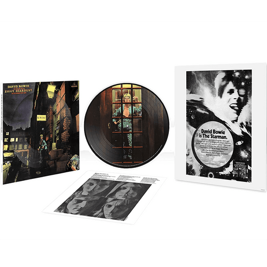 David Bowie - The Rise and Fall of Ziggy Stardust and the Spiders from Mars (2012 Remaster) (Limited Edition, Picture Disc) (LP) - Joco Records