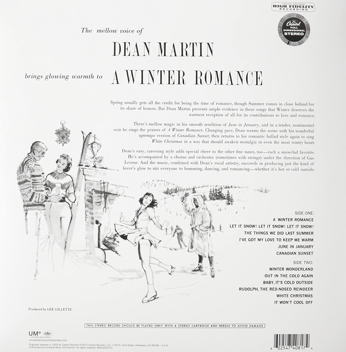 Dean Martin - A Winter Romance (LP) - Joco Records