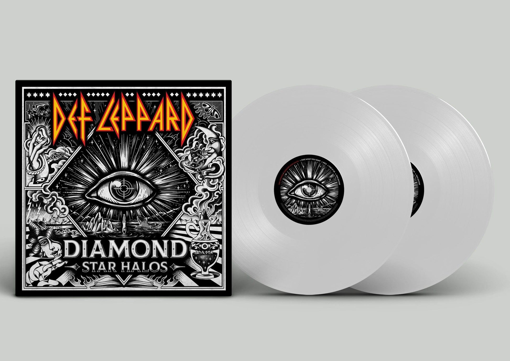 Def Leppard - Diamond Star Halos (Clear 2 LP) - Joco Records