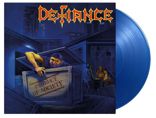 Defiance - Product Of Society (Limited Edition, 180 Gram Vinyl, Color Vinyl, Clear Vinyl, Blue) (Import) - Joco Records