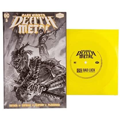 Denzel Curry - Bad Luck (Dark Nights: Death Metal #3 Soundtrack) (Color Vinyl, Yellow, Indie Exclusive) (Comic Book) - Joco Records