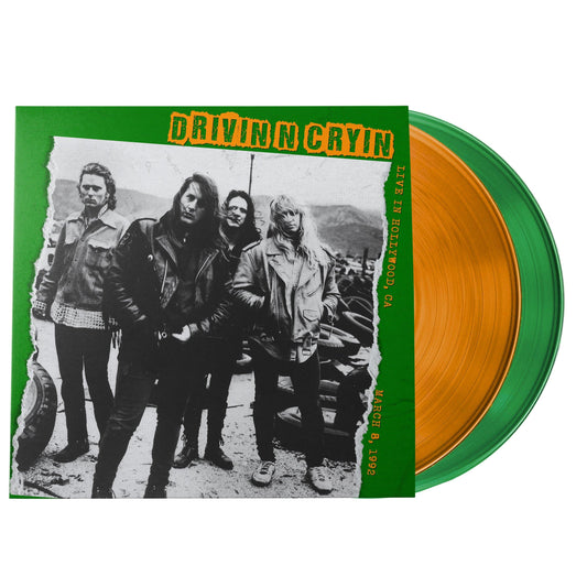 Drivin N Cryin - Live In Hollywood | March 8, 1992 (Limited Edition | 2 LP Translucent Green & Orange Vinyl | Monostereo Exclusive) - Joco Records