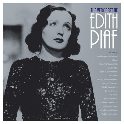 Edith Piaf - The Very Best Of (Limited Import, 180 Grams, Clear Vinyl) (LP) - Joco Records