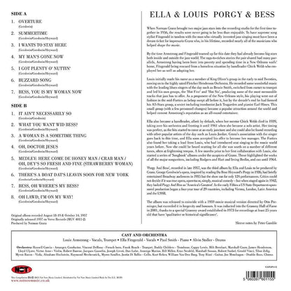 Ella Fitzgerald & Louis Armstrong - Porgy & Bess (Import) (Vinyl) - Joco Records