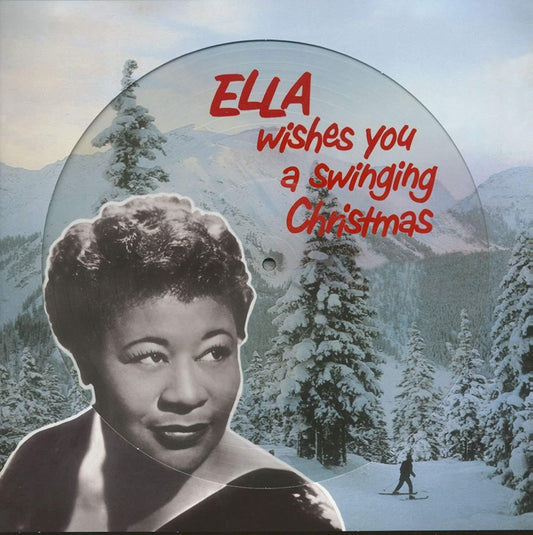 Ella Fitzgerald - Ella Wishes You A Swinging Christmas (Limited Picture Disc Vinyl) (LP) - Joco Records
