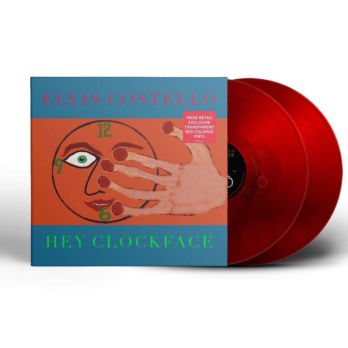 Elvis Costello - Hey Clockface (Gatefold Lp Jacket, Clear Red Vinyl, Indie Exclusive) - Joco Records