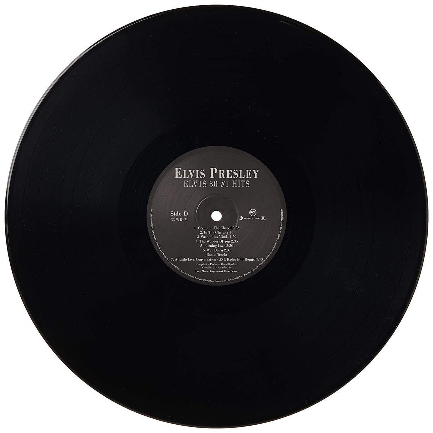 Elvis Presley - Elvis 30 #1 Hits (Limited Import, Gatefold, 180 Gram) (2 LP) - Joco Records
