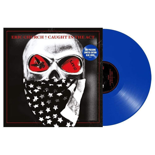 Eric Church - Caught In The Act: Live (Limited Edition, Blue Vinyl) (2 LP) - Joco Records