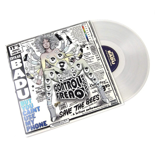Erykah Badu - But You Caint Use My Phone (Limited Import, 180 Gram Clear Color) (LP) - Joco Records