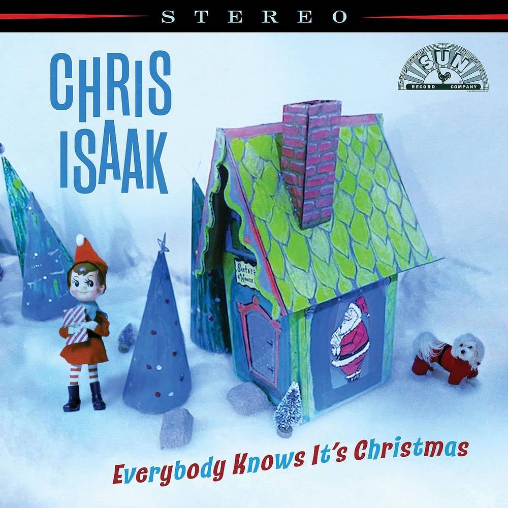 Chris Isaak - Everybody Knows It's Christmas (Limited Edition, Candy Floss Vinyl) (LP) - Joco Records