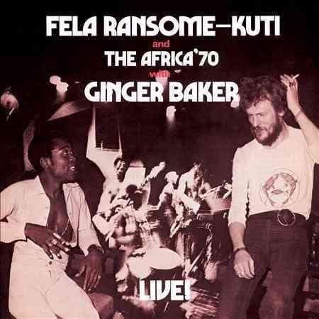 Fela Kuti - Fela Live With Ginger Baker (LP) - Joco Records