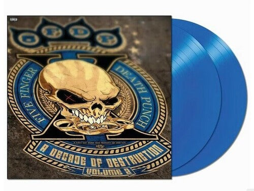 Five Finger Death Punch - A Decade Of Destruction: Vol 2 (Explicit Content) (Color Vinyl, Cobalt Blue, Limited Edition, Gatefold LP Jacket) (2 LP) - Joco Records
