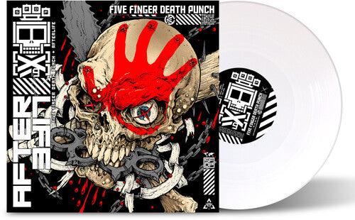 Five Finger Death Punch - AfterLife (Explicit Content) (Color Vinyl, White, Gatefold LP Jacket) (2 LP) - Joco Records