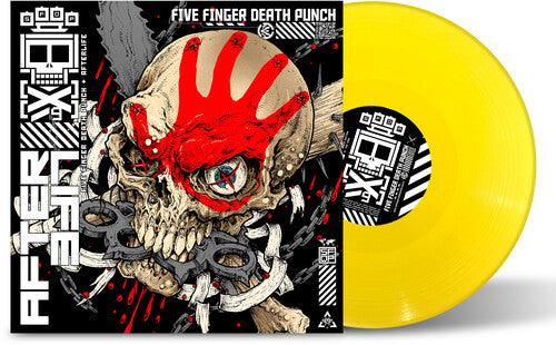 Five Finger Death Punch - AfterLife (Explicit Content) (Color Vinyl, Yellow, Gatefold LP Jacket) (2 LP) - Joco Records