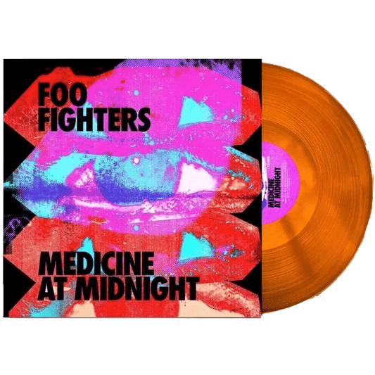 Foo Fighters - Medicine at Midnight (Limited Edition Import, Translucent Orange Color) (LP) - Joco Records