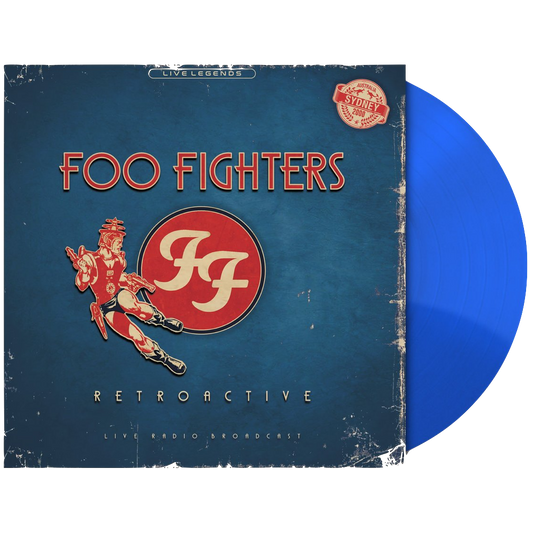 Foo Fighters - Retroactive - Sydney, Australia Live Broadcast (Limited Edition Import, Blue Vinyl) (LP)