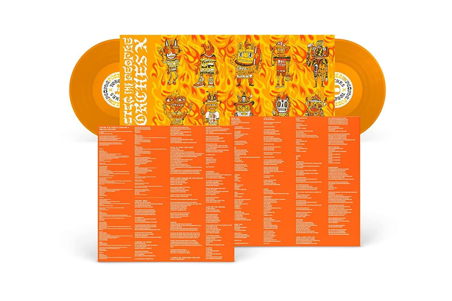 Foster The People - Torches X (Limited, Deluxe Edition, Gatefold, Orange Vinyl) (2 LP) - Joco Records