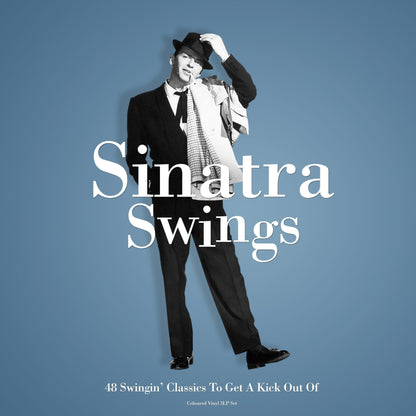 Frank Sinatra - Sinatra Swings (Limited Edition, 180 Gram, Electric Blue Vinyl) (3 LP) - Joco Records