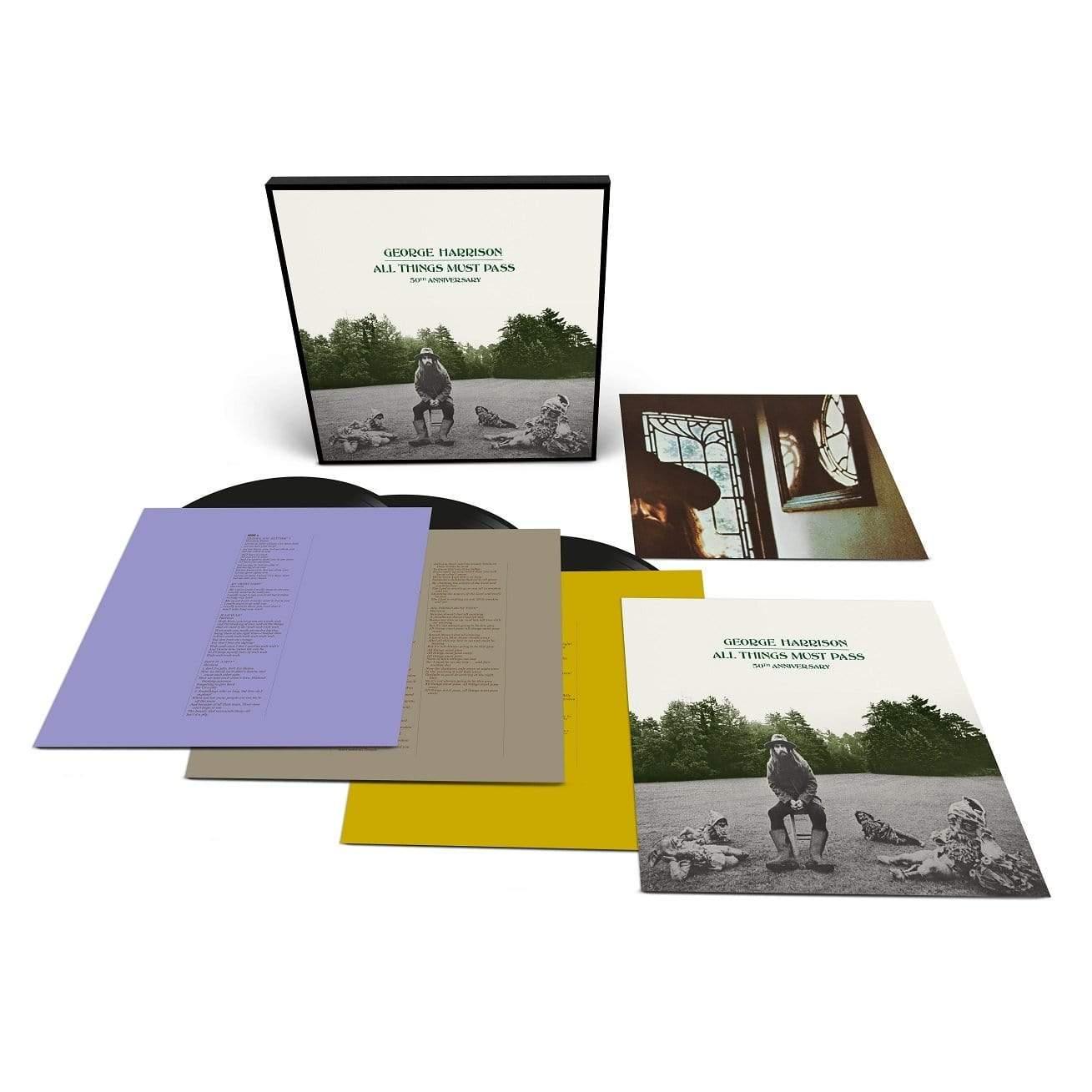 George Harrison - All Things Must Pass (50th Anniversary Edition, Remastered, 180 Gram) (3 LP) - Joco Records